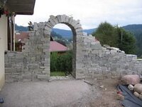 Création d'une voute style ruine