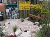 Publicité Evasion Jardin au salon de l'habitat