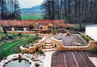 Jardin en travaux