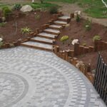 Escaliers jardin après travaux