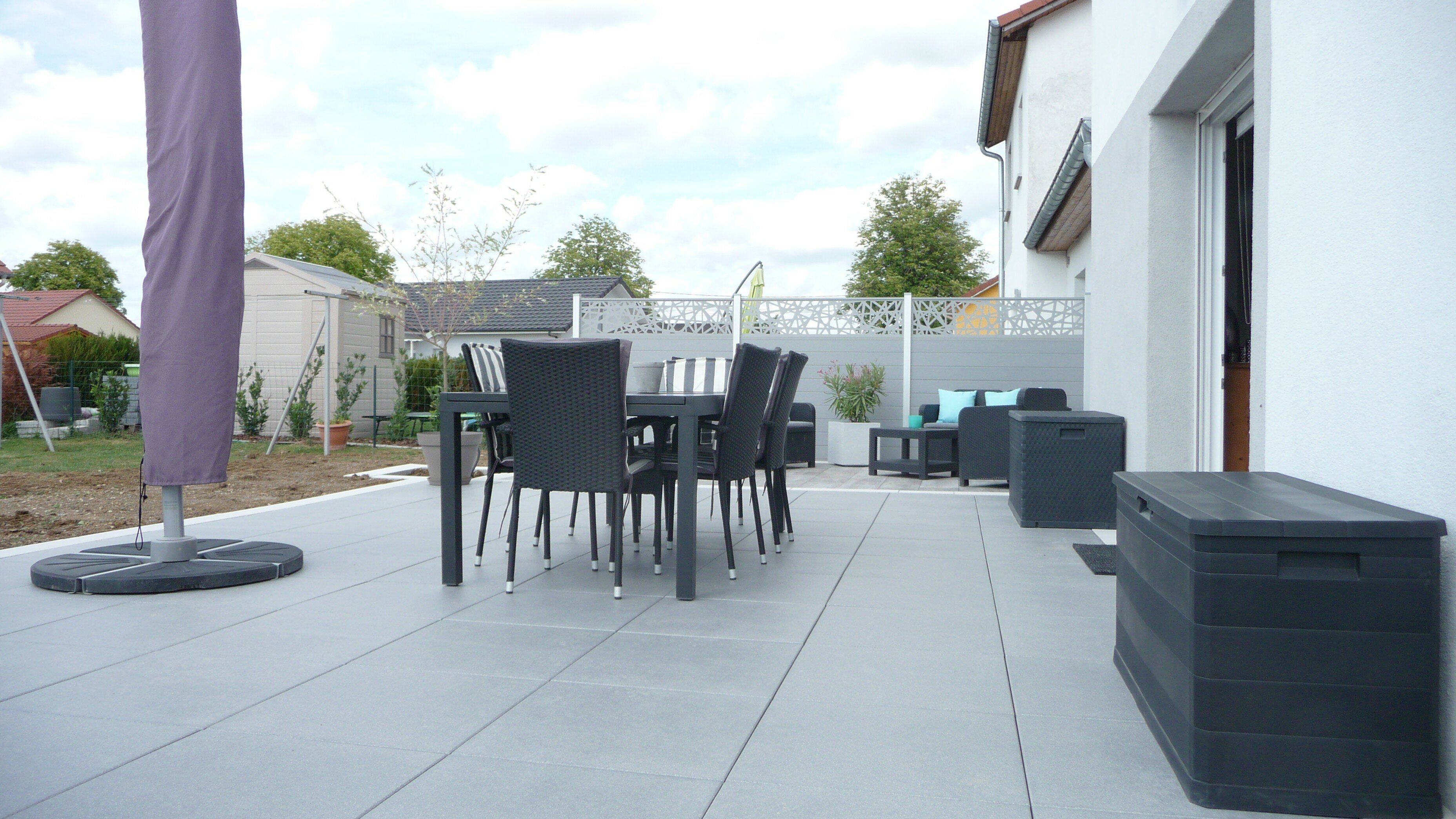 PAYSAGSITE VOSGES - Terrasse moderne