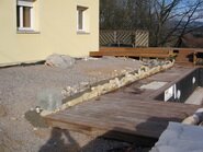 terrasse pendant travaux