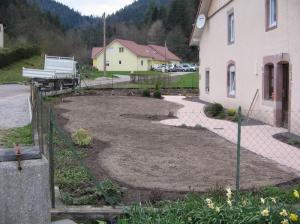 Implantation d'une allée